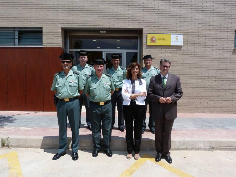 La Delegada del Gobierno inaugura el Cuartel de la Guardia Civil de Albal