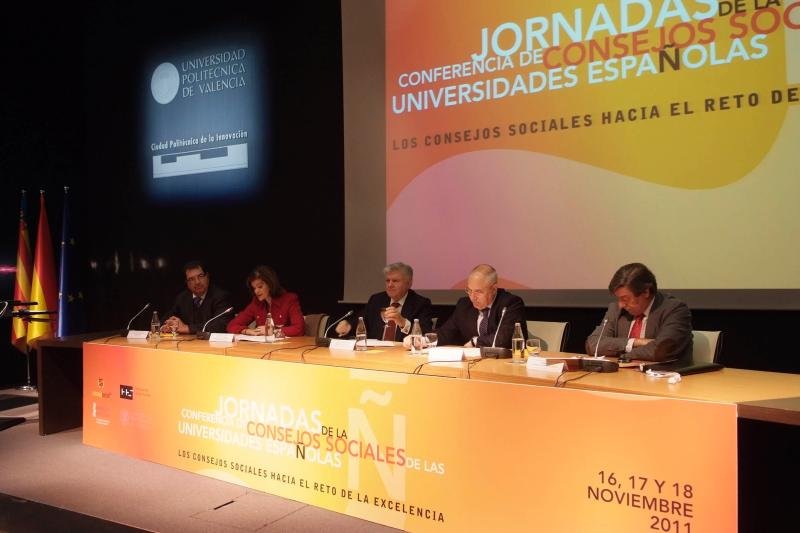 La Delegada asiste a las Jornadas de los Consejos Sociales de las Universidades Españolas