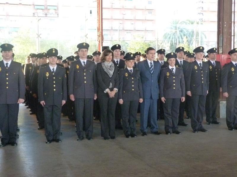 Presentación de los 287 policías de la XXV-B Promoción que se incorporan a la Jefatura Superior de Policía de la Comunitat