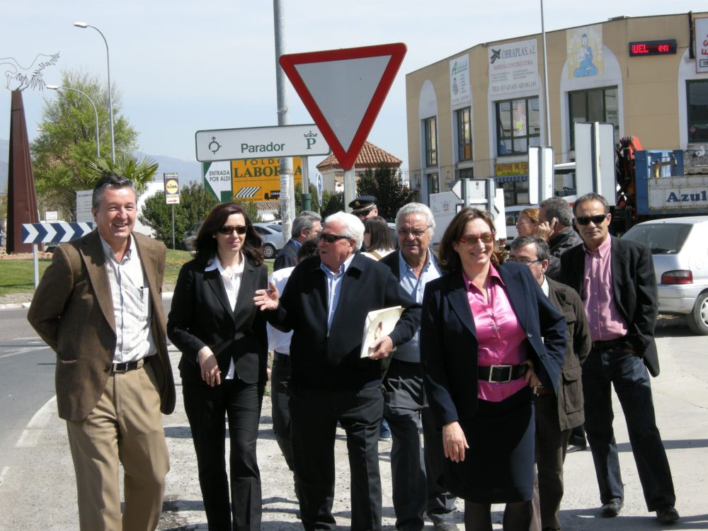 Confirmación de la reforma de la Avenida Martín Palomina con la Delegada del Gobierno