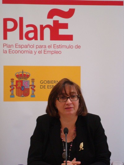 La Delegada del Gobierno en Extremadura, Carmen Pereira