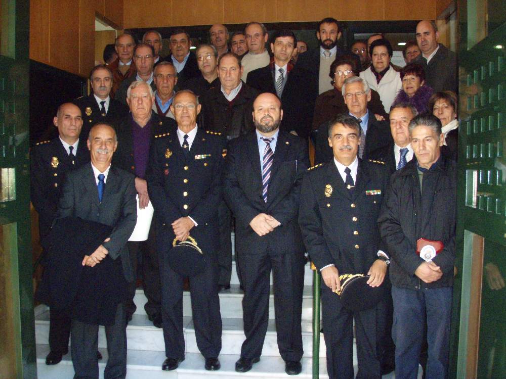 Homenajeados los agentes del Cuerpo Nacional de Policía en la Provincia de Cáceres