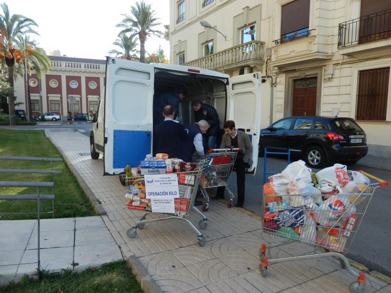 La operación kilo institucional recoge 1.480 kilos de alimentos a falta de contar lo recolectado por los ayuntamientos