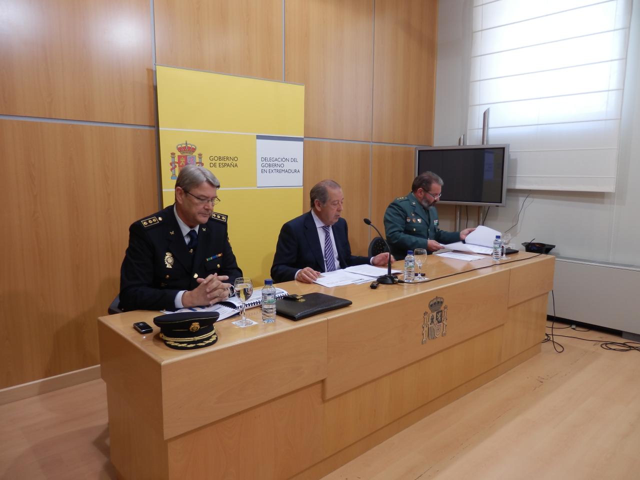 Desciende un 6,9% las infracciones penales en Extremadura durante el primer trimestre de 2012