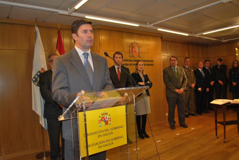 Samuel Juárez toma posesión como delegado del Gobierno en Galicia