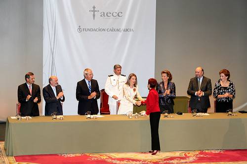 Su Alteza Real la Princesa de Asturias preside en A Coruña el Acto Institucional de entrega de Ayudas a Investigación Oncológica y Homenajes aecc 2008 