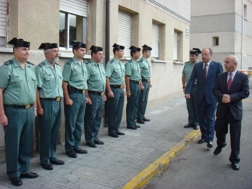 Louro destaca que Interior incrementó en más de un 15% las plantillas de la Guardia Civil y de la Policía Nacional en la provincia de Ourense desde el año 2004      