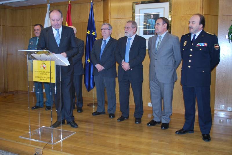 Antón Louro: “Las cifras de seguridad objetiva en Galicia nos mantienen entre las comunidades más seguras de España y  Europa”