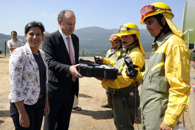 Las Brigadas de Refuerzo de Incendios Forestales estrenan nuevos medios técnicos para la campaña 2010
