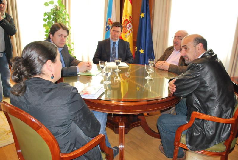 Reunión del delegado del Gobierno con los responsables de las organizaciones profesionales agrarias de Galicia