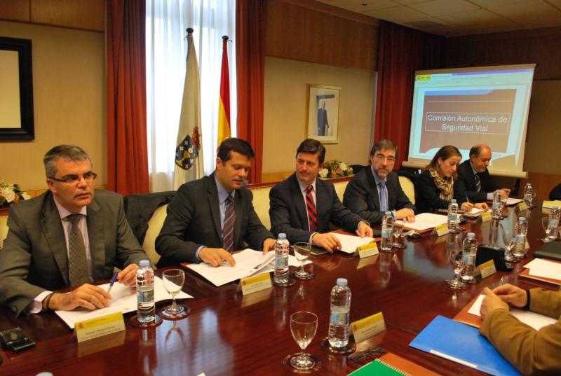 Imagen de la reunión de la Comisió Autonómica de Seguridad Vial