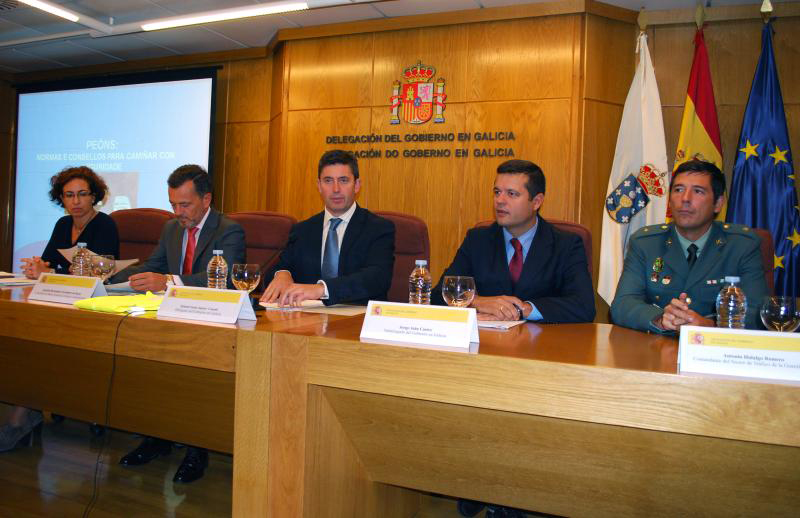 Imagen de la presentación desarrollada en la Delegación del Gobierno
