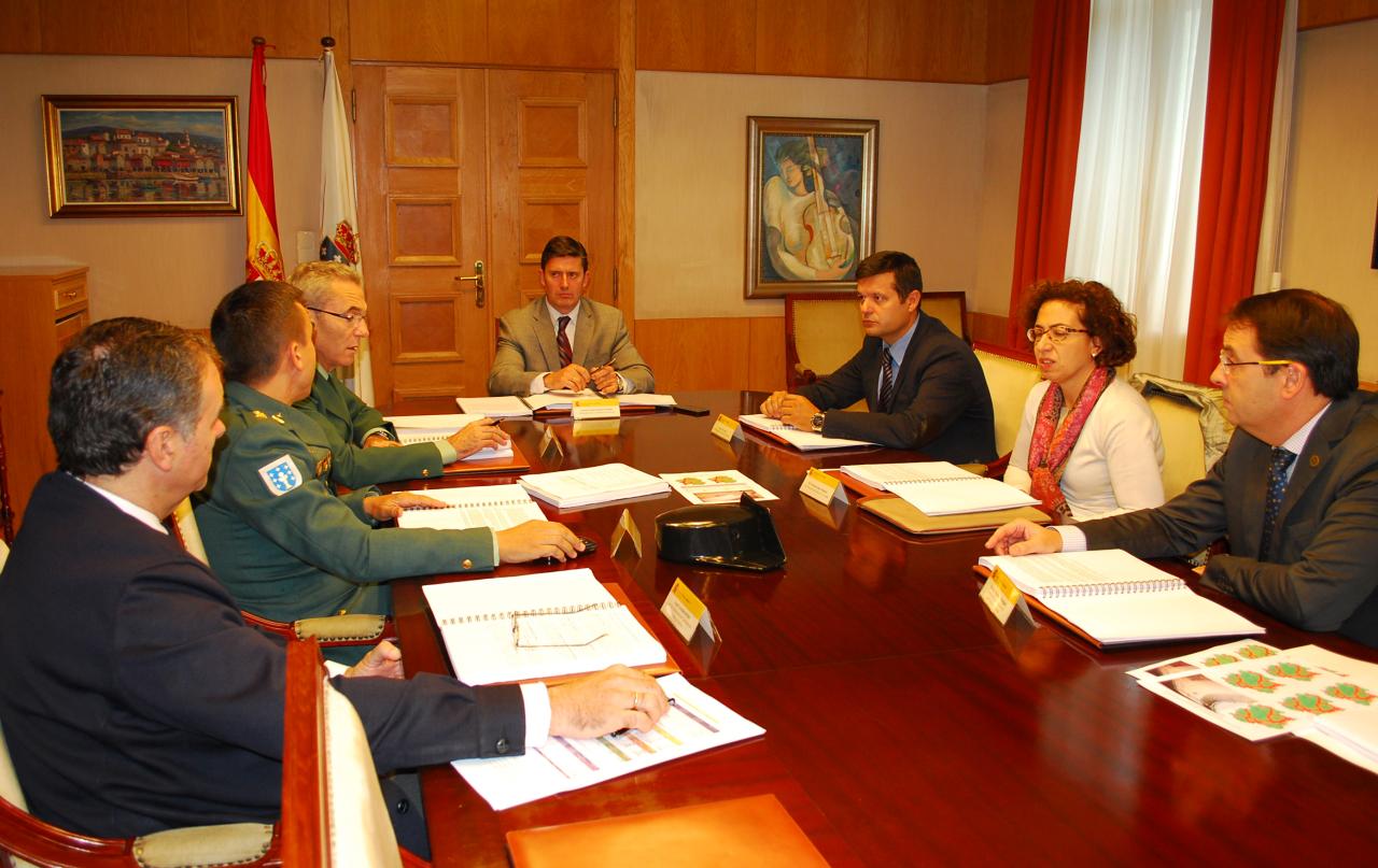 El delegado del Gobierno preside la reunión de coordinación del Plan de Vialidad Invernal