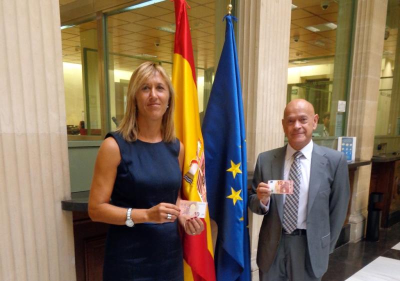 Palmer y De las Heras, en el Banco de España