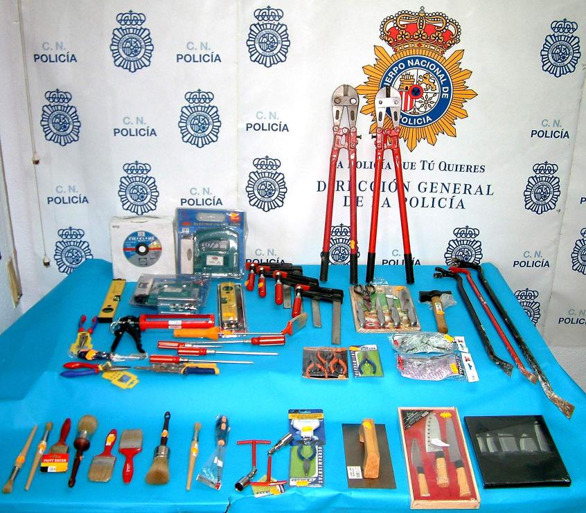 La Policía Nacional de La Rioja desarticula una banda organizada, radicada en Logroño, autora de una serie de robos en el norte de España.