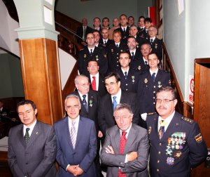 El Delegado del Gobierno preside los actos de la festividad de los Ángeles Custodios, patronos de la Policía. 