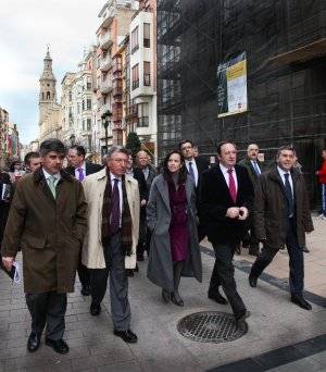 La Ministra de Vivienda, Beatriz Corredor, celebra en Logroño la Comisión Bilateral de Vivienda con el Gobierno de La Rioja.