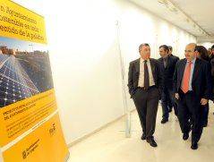 El Secretario de Estado de Cooperación Territorial, visita en Logroño la exposición sobre las obras de los Fondos Estatales de Inversión Local.