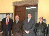 El Delegado del Gobierno y el Alcalde visitan las obras de las dos fases del Fondo Local del Plan E,  en Alesanco.