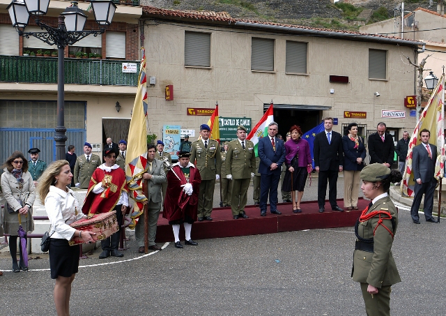Desfile en honor al 1.158 aniversario de la Batalla de Clavijo