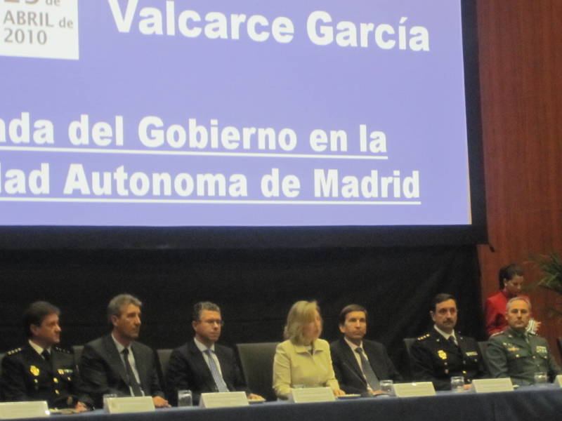 La delegada del Gobierno en Madrid, Amparo Valcarce, preside el 