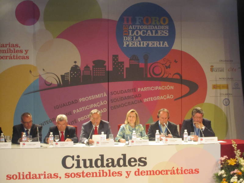 La delegada del Gobierno en Madrid interviene en el II Foro de Autoridades Locales de la Periferia celebrado en la Universidad Carlos III de Madrid