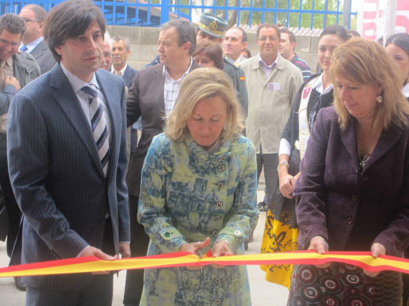 La Delegada del Gobierno, Amparo Valcarce, inaugura la XXVII feria Agroalimentaria AGROMADRID en Villarejo de Salvanés.