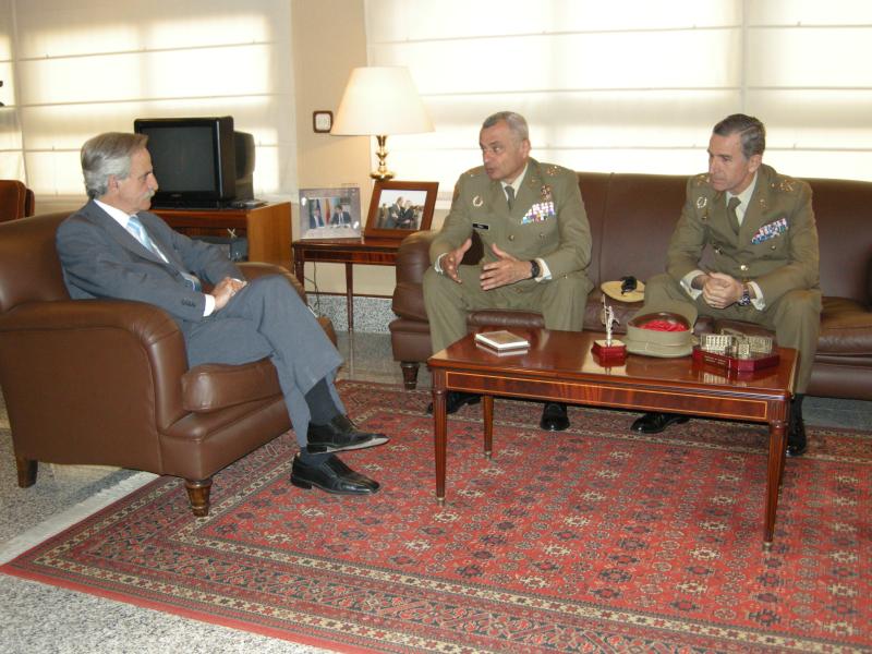 El Jefe de la Unidad Militar de Emergencias se reunirá con el Presidente de la Ciudad Autónoma de Melilla