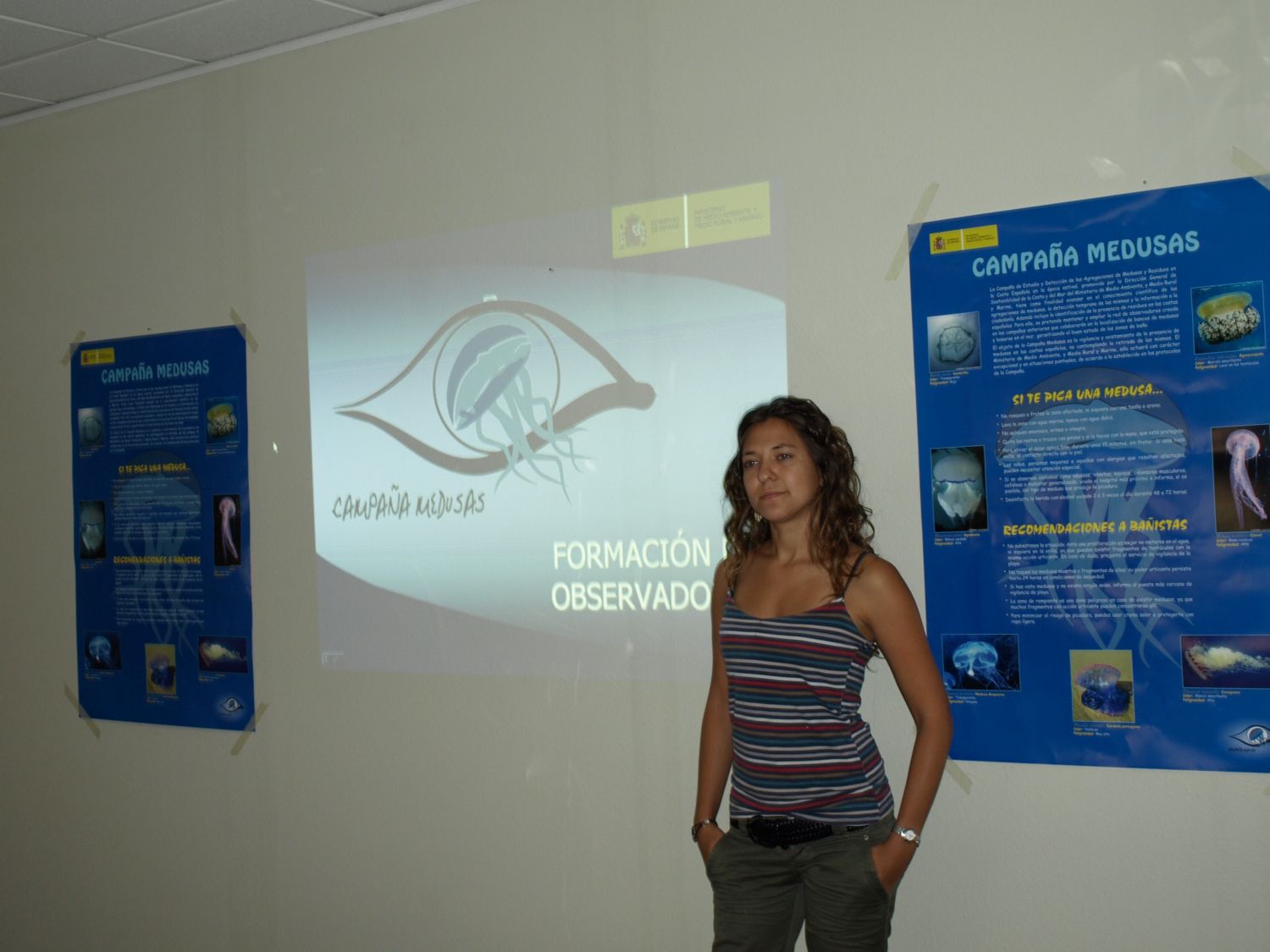 La red de observadores del Plan Medusas 2009 se reúne en la Delegación del Gobierno para fijar las actuaciones de la campaña en Melilla.