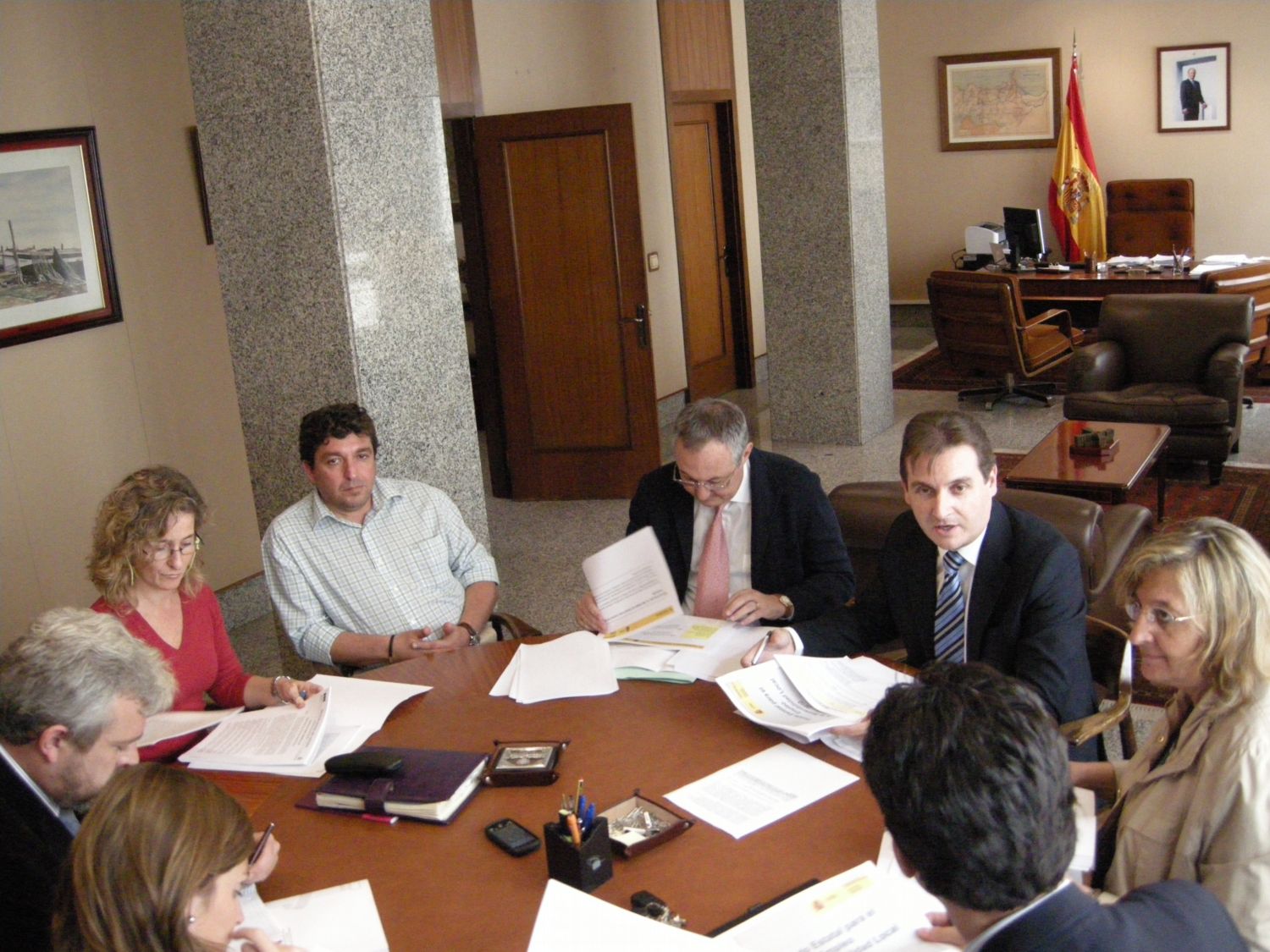 Gregorio Escobar preside la constitución de la Comisión Informativa del Fondo Estatal para el Empleo y la Sostenibilidad