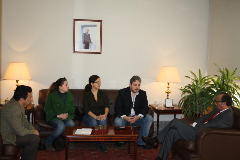 La Asociación de la Prensa de Melilla solicita apoyo al Delegado el Gobierno