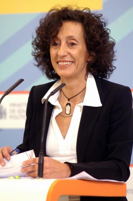 La Ministra de Educación, Política Social y Deporte, Mercedes Cabrera.
