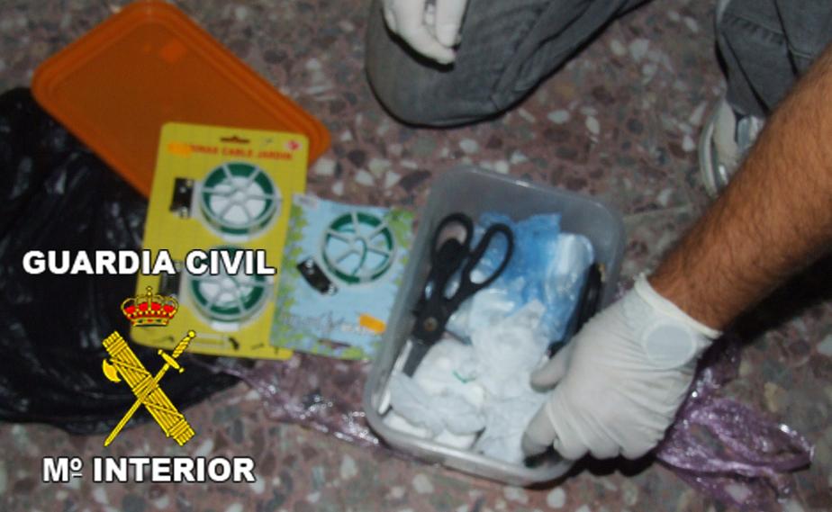 La Guardia Civil desmantela un nuevo punto de venta de droga al menudeo