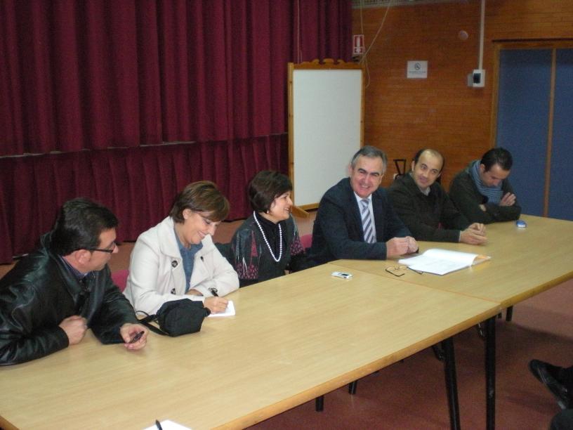 El delegado del Gobierno visita Corvera y explica las inversiones del Plan E en el Campo de Murcia