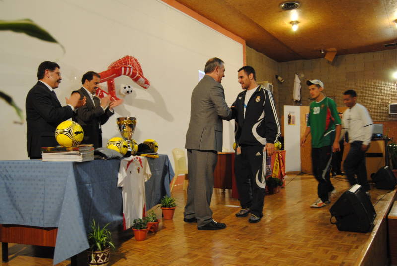 El delegado del Gobierno preside la entrega de trofeos del campeonato de fútbol sala “Guillermo Miranda”