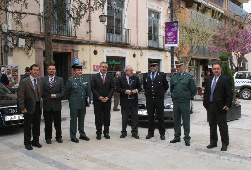 González Tovar copreside la Junta Local de Seguridad en Caravaca de la Cruz