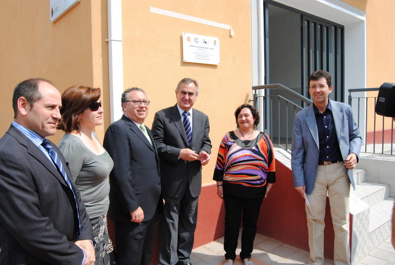 El delegado del Gobierno y el alcalde de Molina de Segura inauguran las nuevas instalaciones del Centro Social del Barrio de Fátima