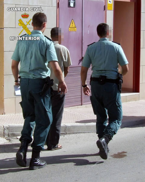 La Guardia Civil libera a una persona secuestrada vecina de Mazarrón y detiene a sus 11 captores   