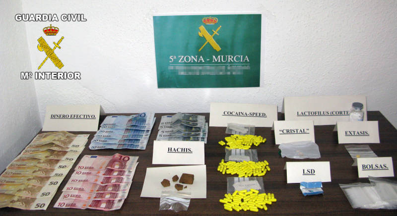 La Guardia Civil desmantela un nuevo punto de distribución de droga 
