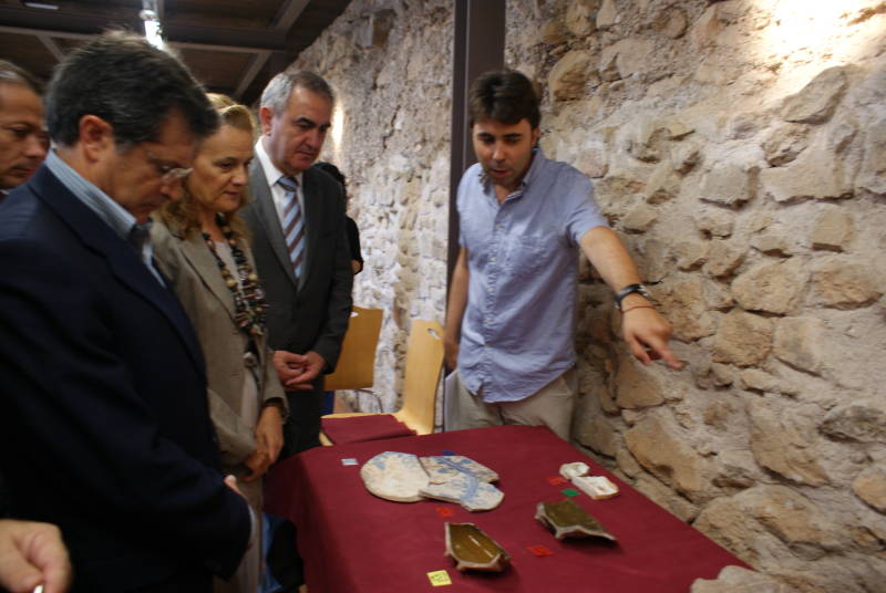 El delegado del Gobierno asiste a la inauguración de la primera fase del Parque Arqueológico del Castillo de Lorca