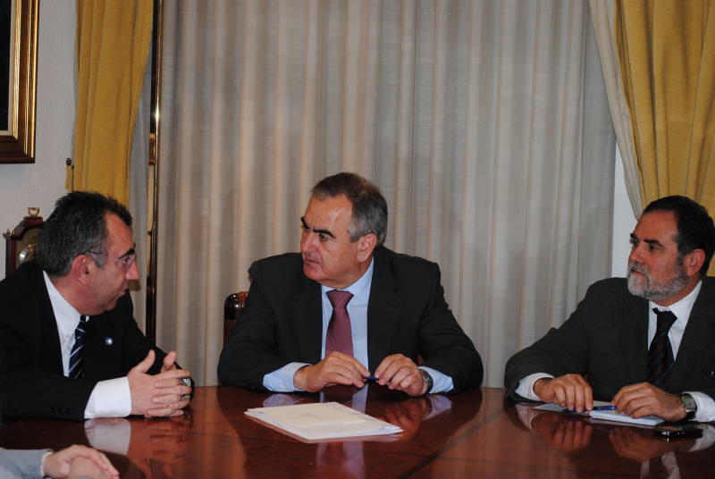 González Tovar y Manuel Campos analizaron el funcionamiento del plan de seguridad establecido en torno al Gobierno regional 
