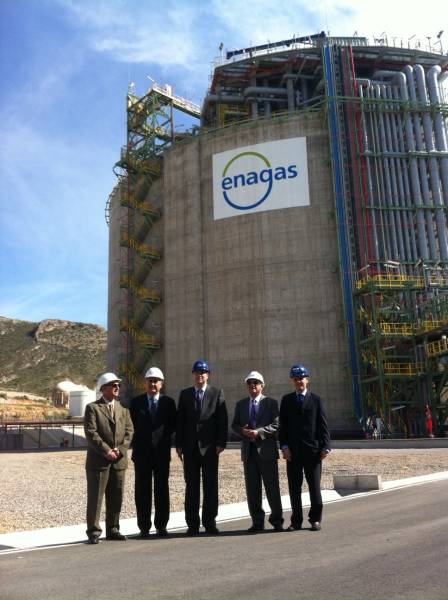 Enagás ha invertido en la Región de Murcia 283 millones de euros en los últimos cuatro años