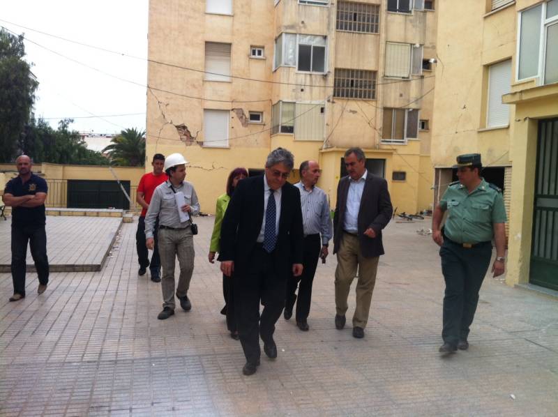 El subsecretario de Interior visita las instalaciones de Guardia Civil y Cuerpo Nacional de Policía en Lorca 
