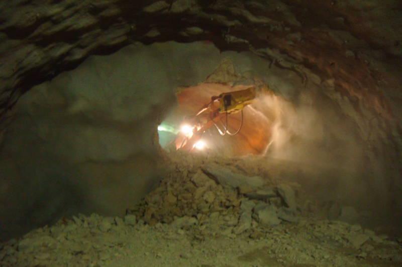 Adif conecta las dos bocas del túnel de El Murón, en la provincia de Alicante