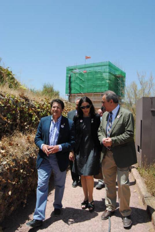 El Gobierno da el visto bueno a las obras de emergencia que el Ministerio de Cultura realiza en la Torre del Espolón y las Murallas del Castillo de Lorca