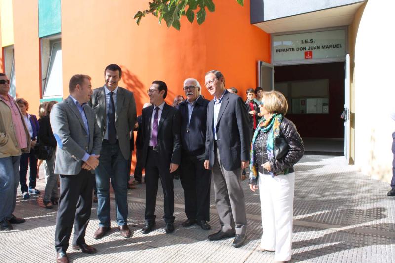 El Ministerio de Educación, Cultura y Deporte aporta 600.000 euros en la construcción del pabellón deportivo Infante inaugurado hoy