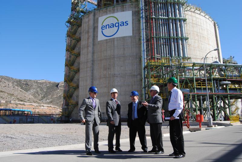 La demanda de gas natural se incrementó en la Región de Murcia en casi un 7% en 2012