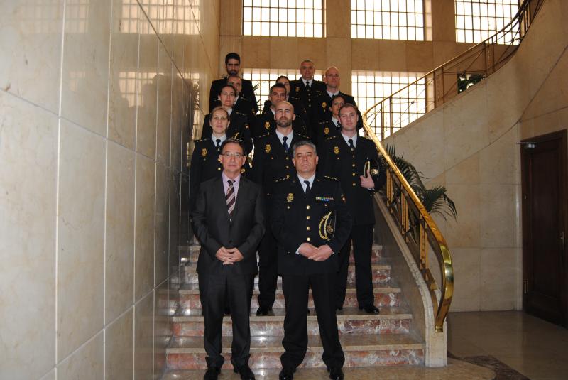 La Jefatura Superior de Policía refuerza su estructura con once inspectores destinados a las Brigadas de Policía Judicial, Extranjería y Fronteras
