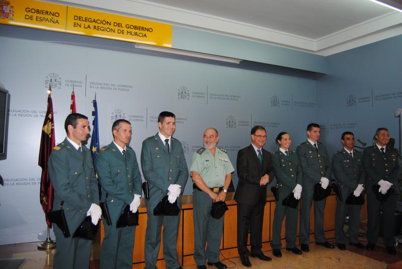 La Guardia Civil refuerza sus servicios en el litoral de la Región de Murcia y el Altiplano