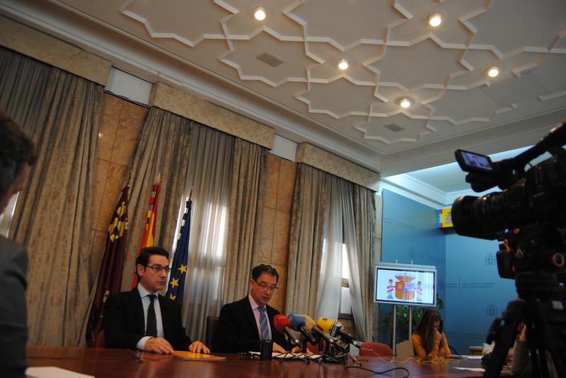 Bascuñana resalta el compromiso del Gobierno de España con la Región de Murcia al realizar un balance de actuaciones del año 2013